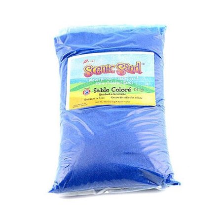 SCENIC SAND Activa 5 lbs Bag of Colored Sand, Bermuda Blue SC81433